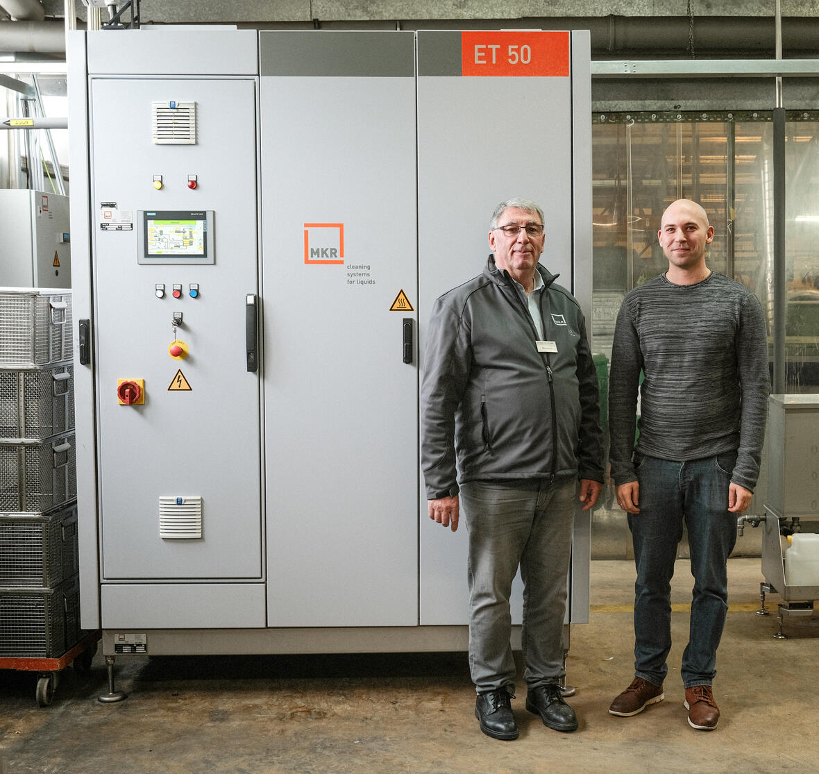 COHLINE setzt auf Nachhaltigkeit mit Verdampfer-Anlage ET 50 von MKR-Metzger